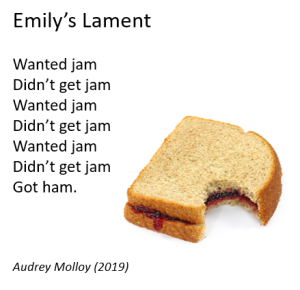Emily's Lament, by Audrey Molloy
